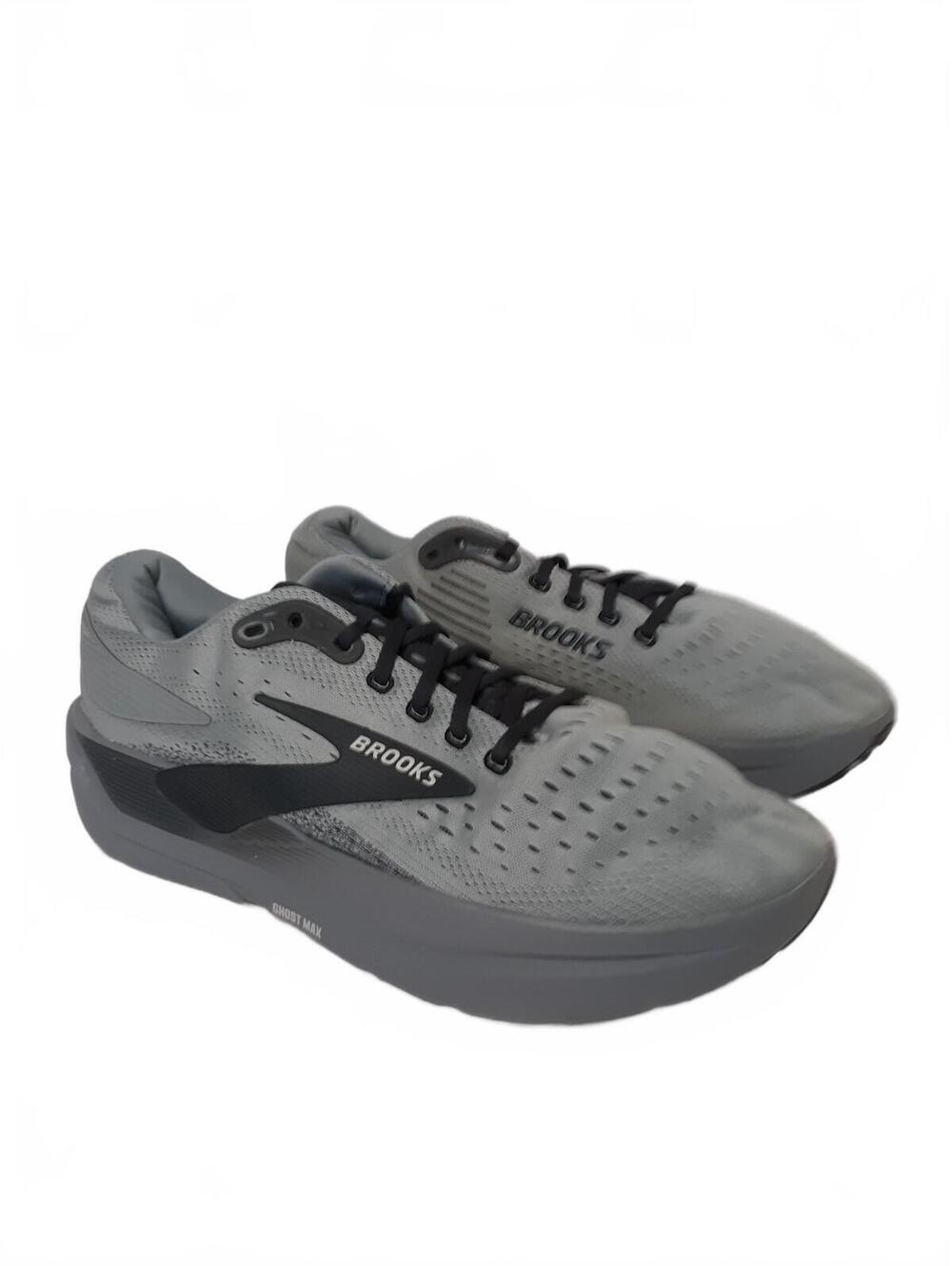 Brooks Men Ghost Max Alloy Oyster 1104111D069 Size 12.5 D